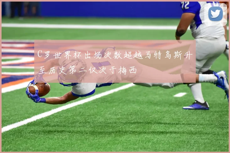 C罗世界杯出场次数超越马特乌斯升至历史第二仅次于梅西